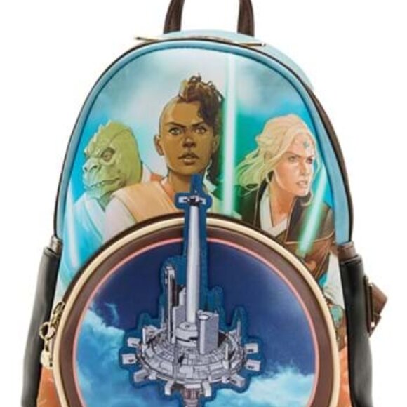 Loungefly Star Wars The High Republic Comic Book Cover Mini Backpack